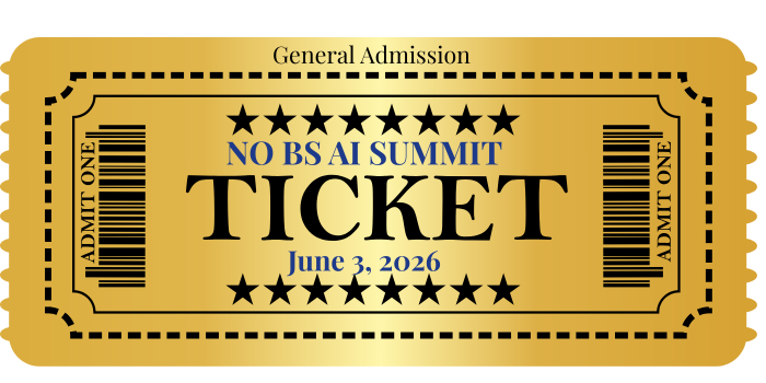 No BS AI Summit Event Pass